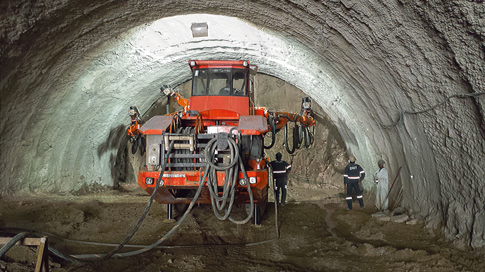 Nuevo túnel en Brasil: Más seguridad con pernos de roca DSI Nuevo túnel en Brasil: Más seguridad con pernos de roca DSI